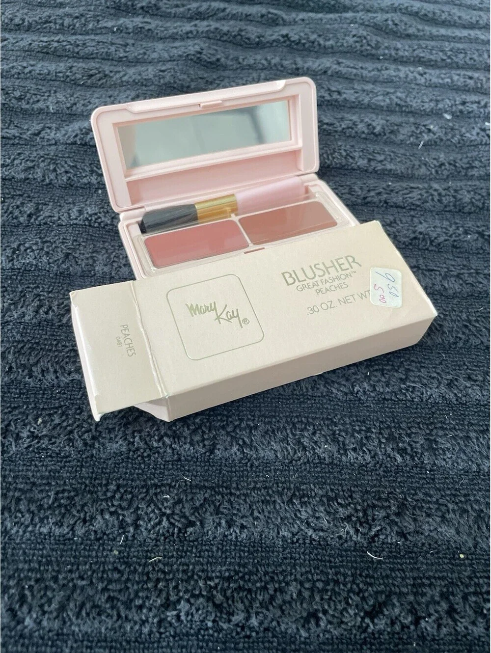 MARY KAY BLUSHER .30 OZ. GREAT FASHION PEACHES 0481 New Old Stock